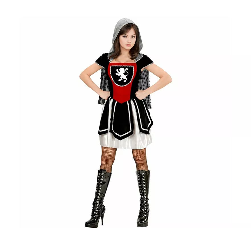 Translation missing: en.Disfraz de Guerrera Real vestido con capucha para mujer