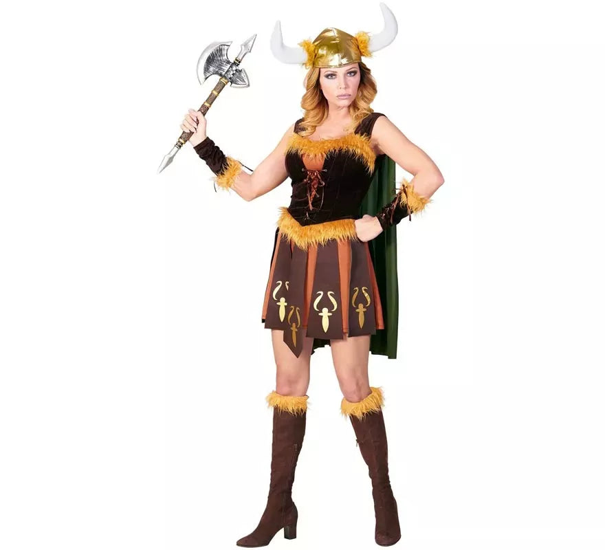 Disfraz de Guerrera Vikinga para mujer