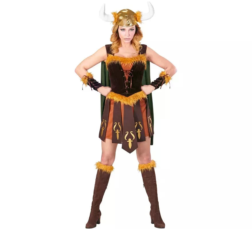 Translation missing: en.Disfraz de Guerrera Vikinga para mujer