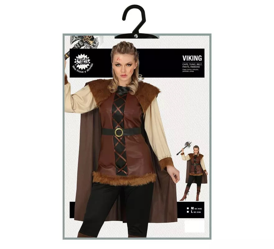 Disfraz de Guerrera Vikinga para mujer