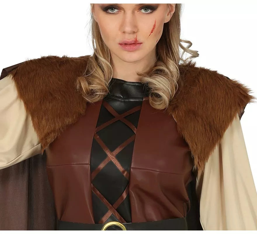 Disfraz de Guerrera Vikinga para mujer