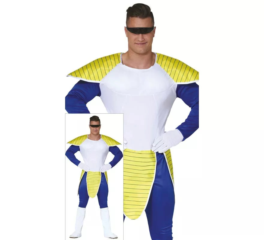 Disfraz de Guerrero Dragón Espacial para hombre
