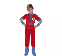 Kids Red Space Warrior Costume