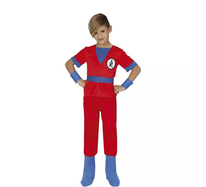 Disfraz de guerrero espacial rojo para niños