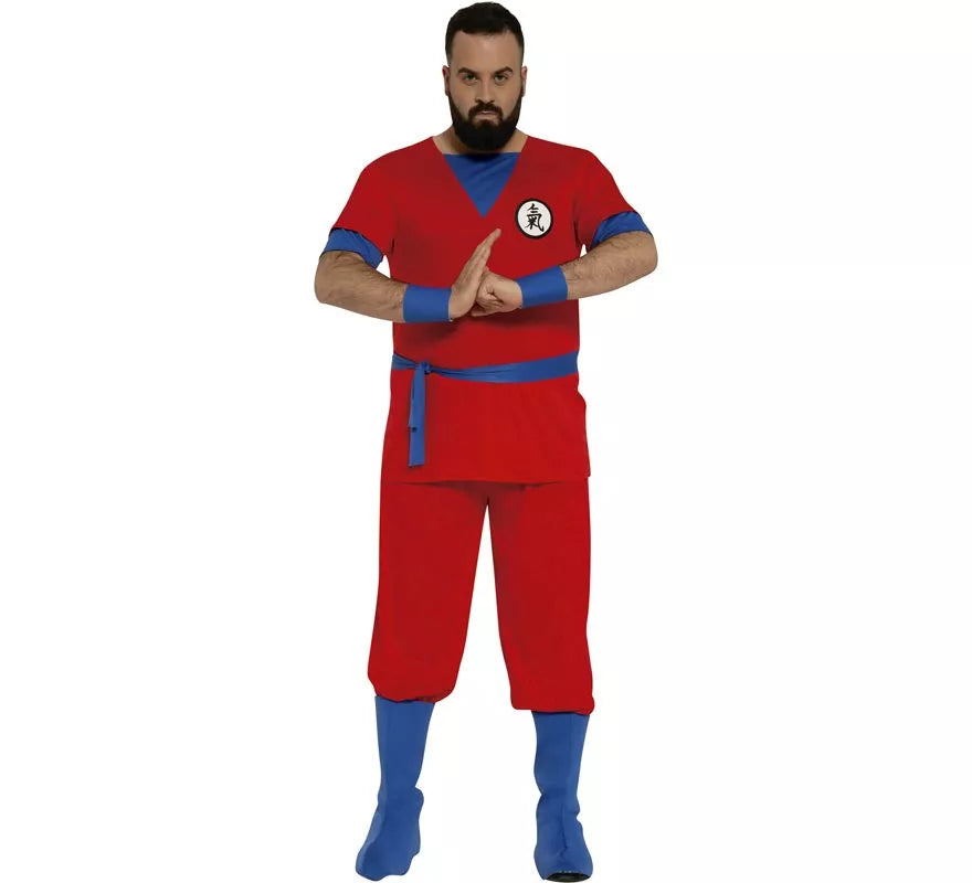 Translation missing: en.Disfraz de Guerrero Luchador para hombre adulto