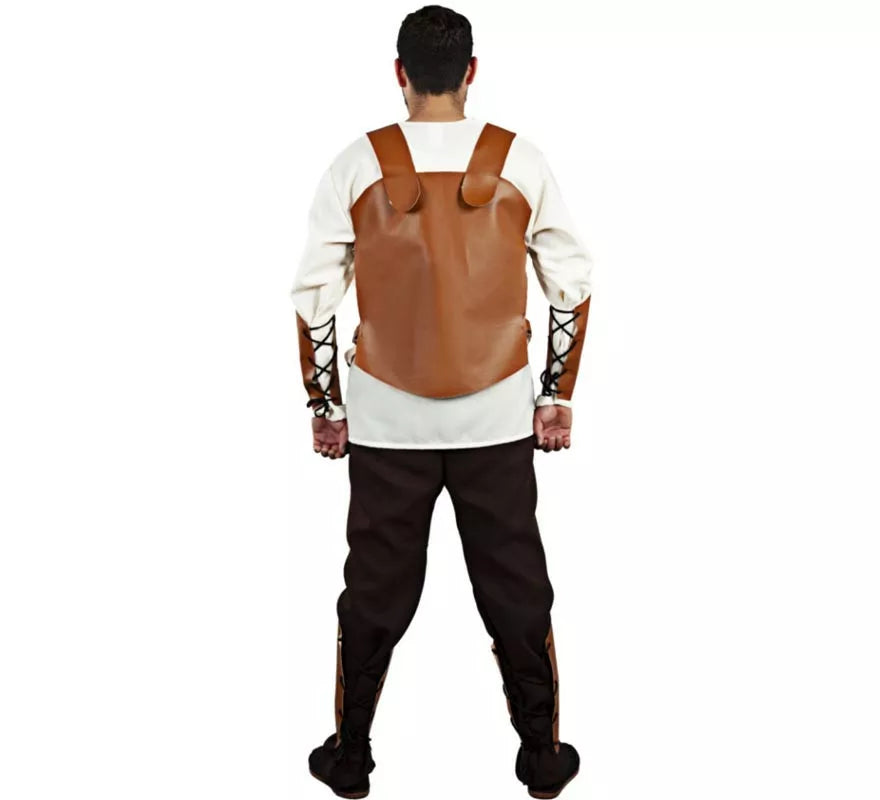 Disfraz de Guerrero Medieval con armadura para hombre