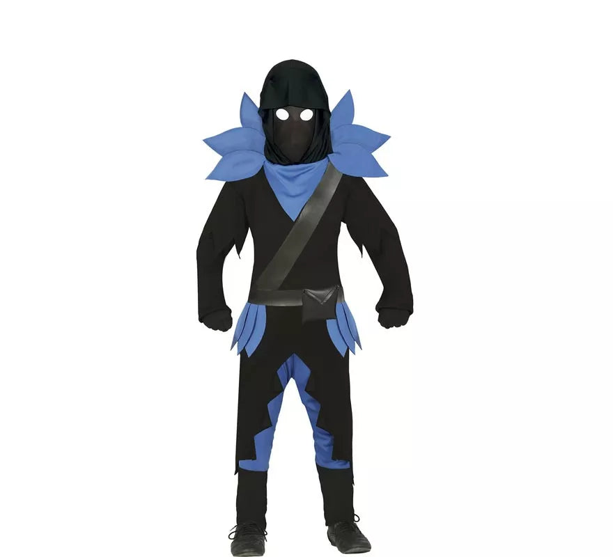 Disfraz de Guerrero Ninja Oscuro para niños y adolescentes