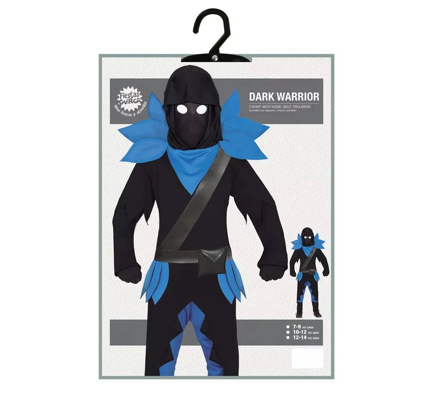 Translation missing: en.Disfraz de Guerrero Ninja Oscuro para niños y adolescentes