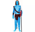 Disfraz de Guerrero Tribal azul para hombre