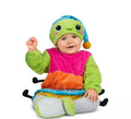 Disfraz de Gusanito con gorro luminoso para bebé y niños