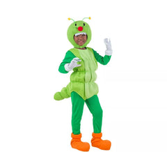 Green Worm Costume for Kids