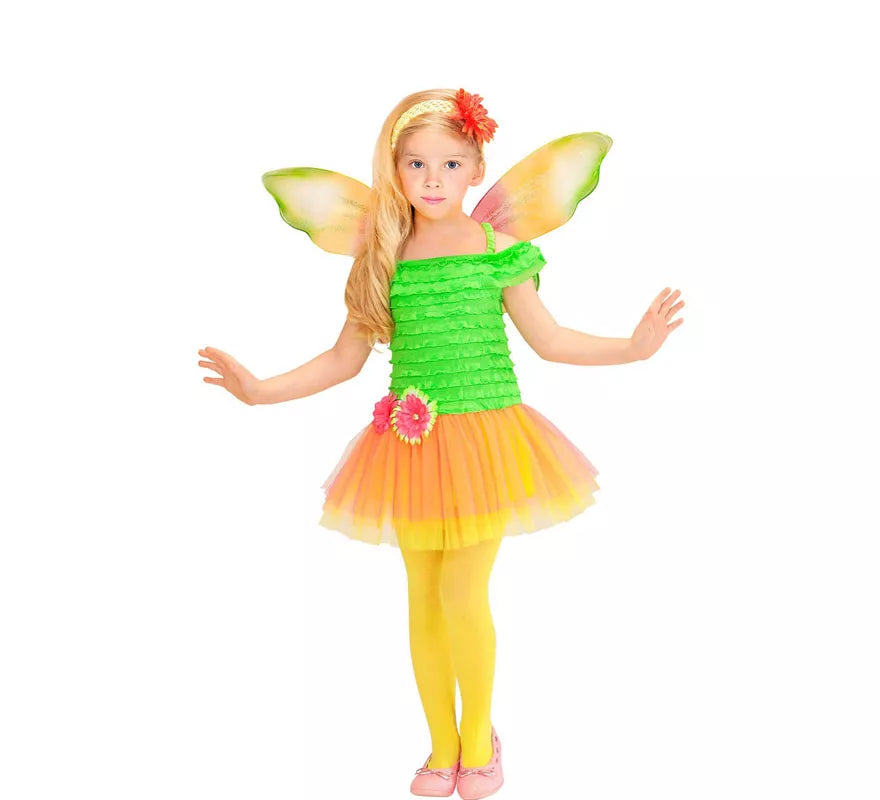 Disfraz de Hada de las Flores para niña