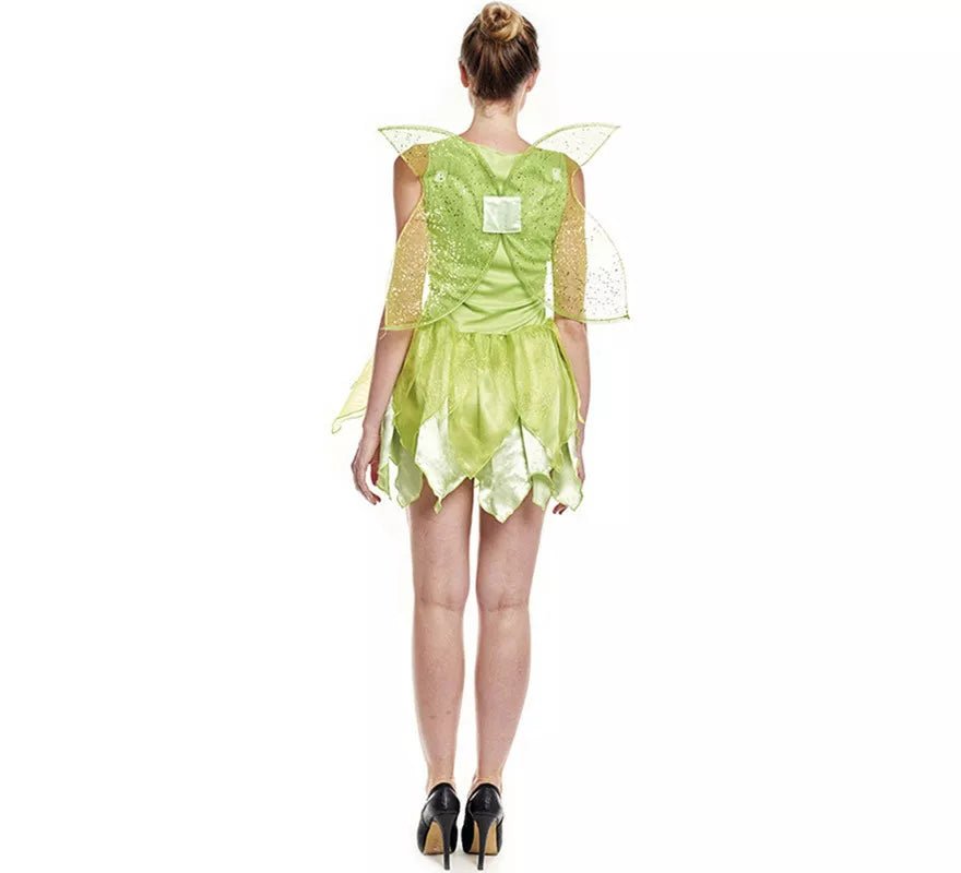 Translation missing: en.Disfraz de Hada Floral Verde para mujer