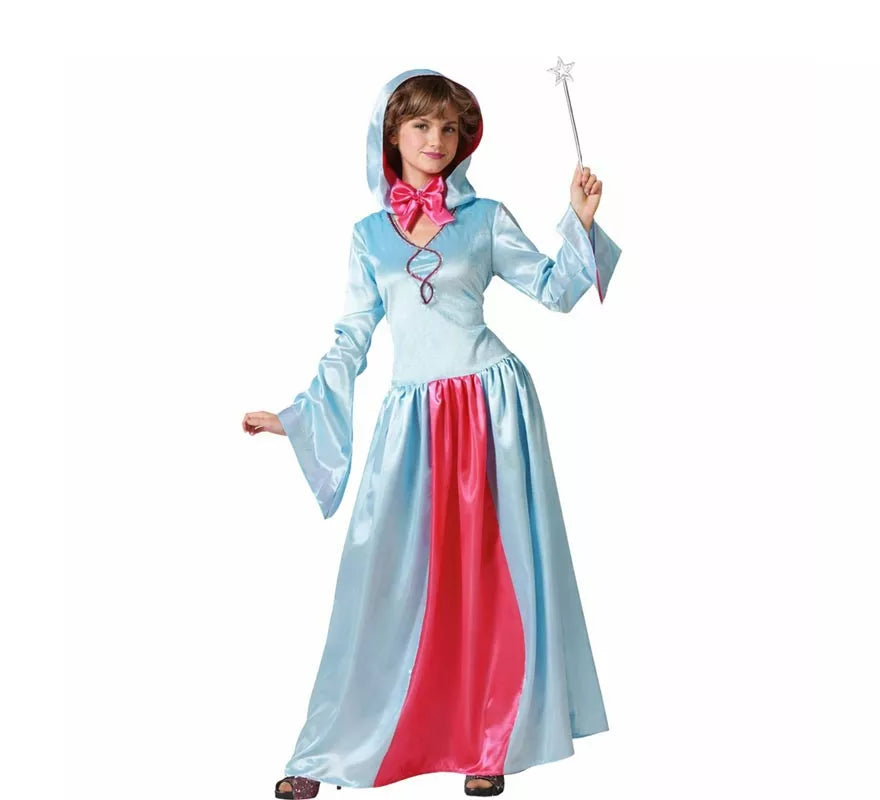 Translation missing: en.Disfraz de Hada Madrina azul para mujer