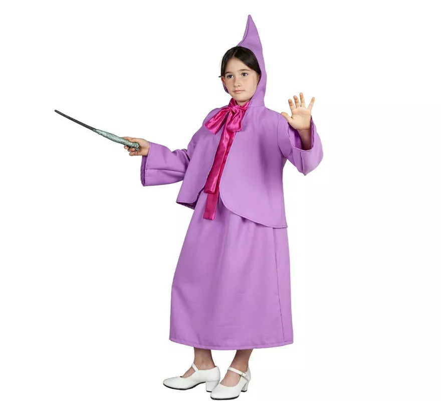 Translation missing: en.Disfraz de Hada Madrina lila de Cenicienta para niña