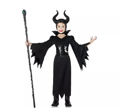 Dark Evil Fairy Costume for Girl