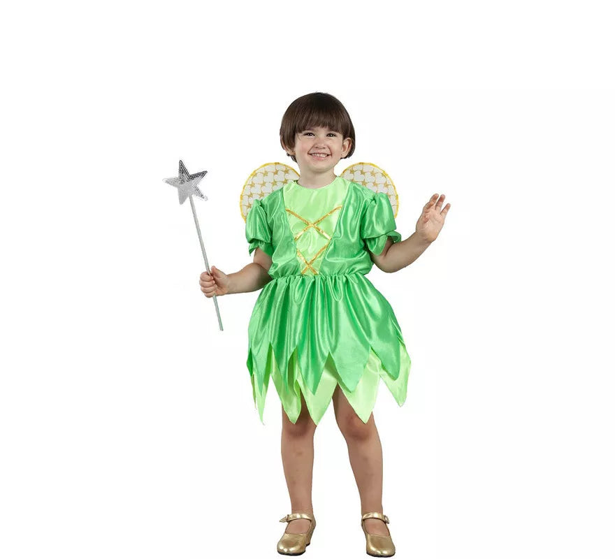 Translation missing: en.Disfraz de Hada Verde para bebé y niña