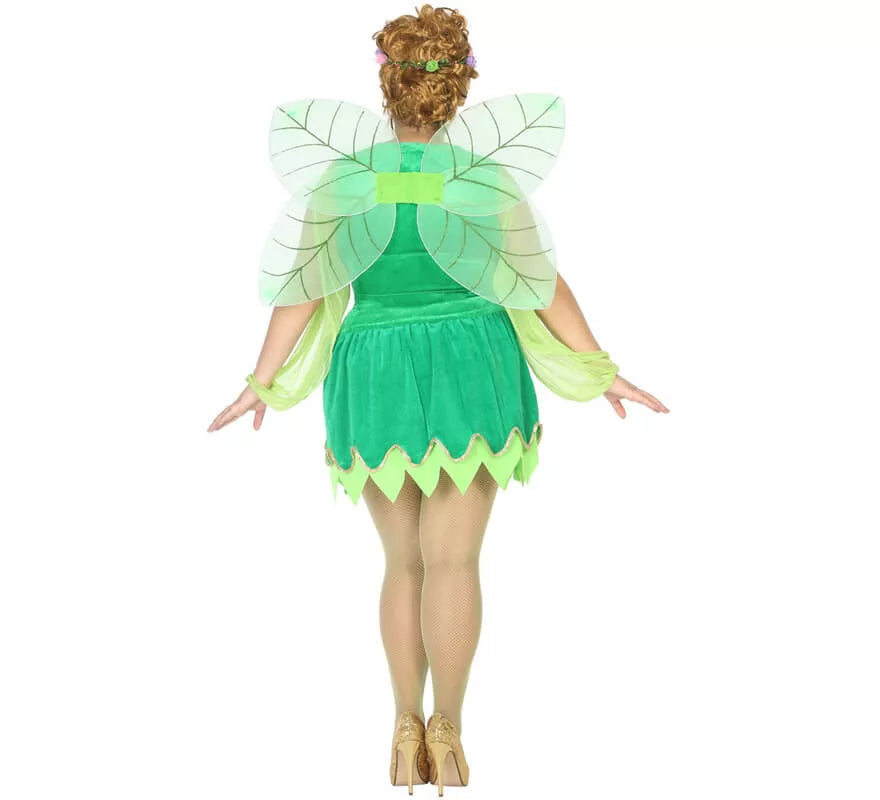 Disfraz de Hada verde para mujer