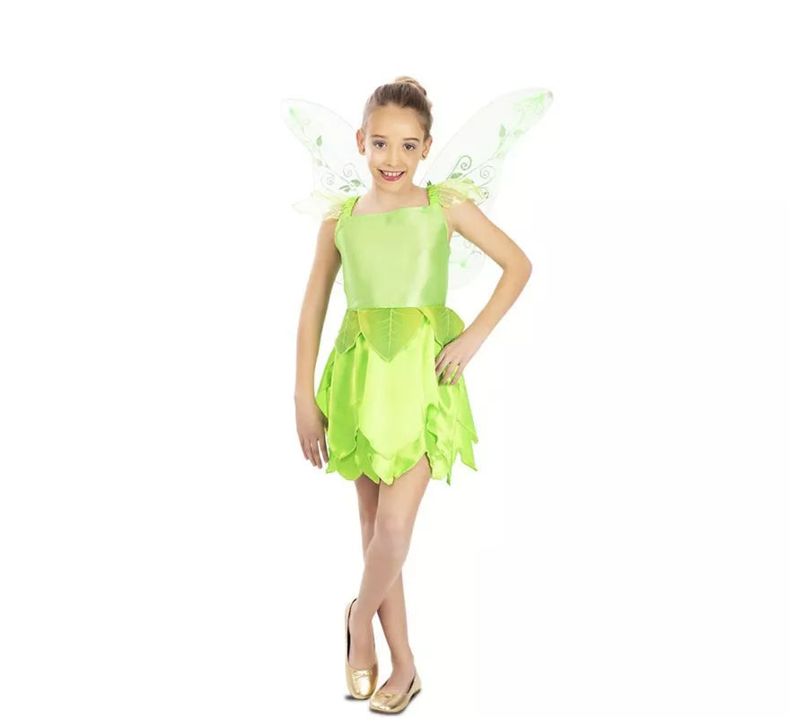 Disfraz de Hada Verde para niña