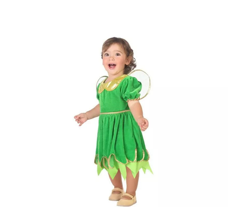 Translation missing: en.Disfraz de Hada verde para niña y bebé