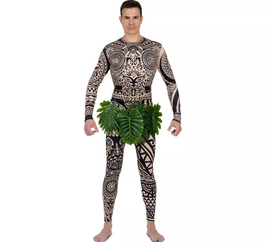 Translation missing: en.Disfraz de Hawaiano Tatuado Isla Maui para hombre