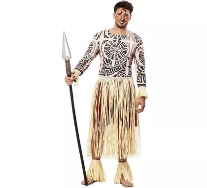 Disfraz de Hawaiano Tatuado para hombre