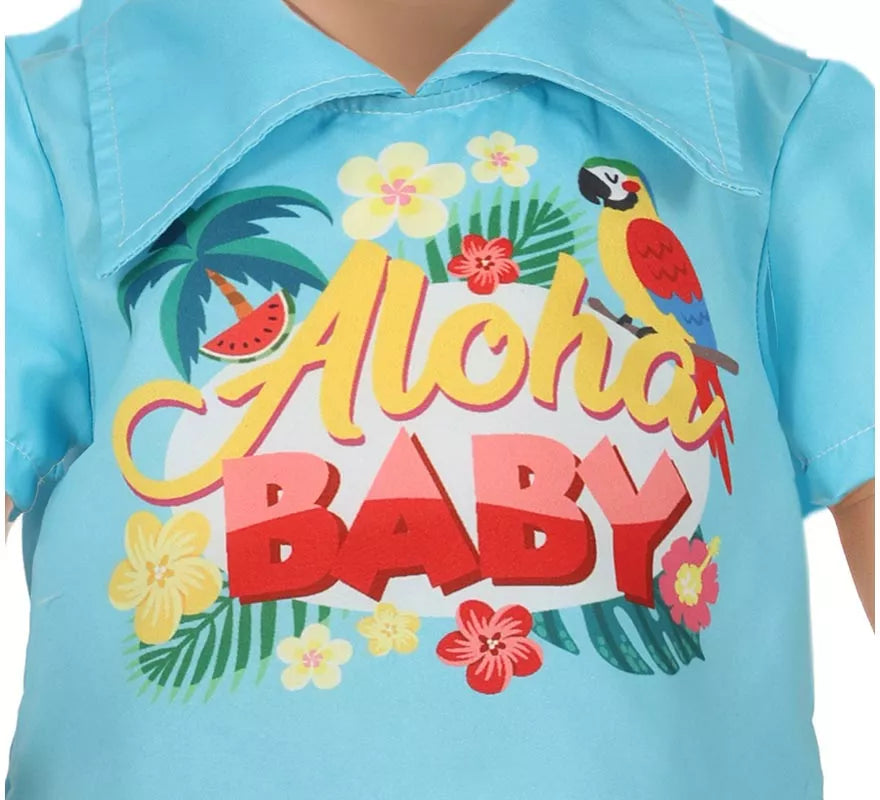 Translation missing: en.Disfraz de Hawaiano Tropical para niño y bebé