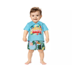 Tropical Hawaiian costume for kids and babies