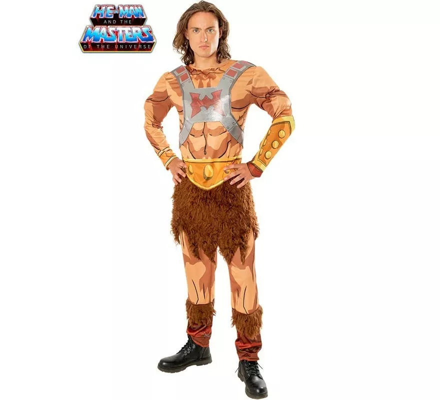 Translation missing: en.Disfraz de He-Man traje simulado deluxe para hombre