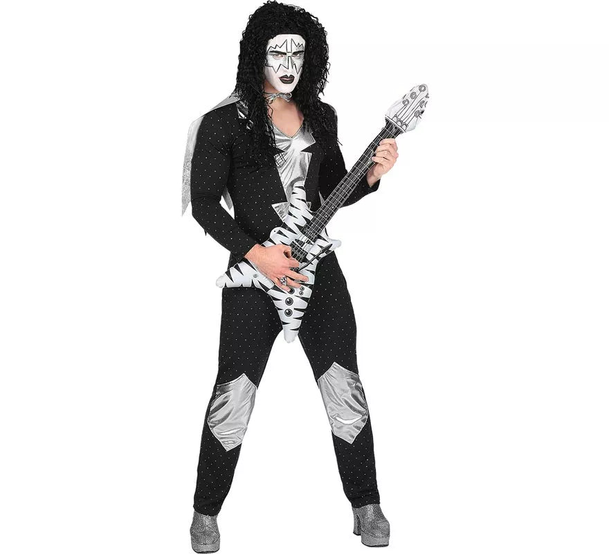Translation missing: en.Disfraz de Heavy Metal Estrella de Rock famosa para hombre