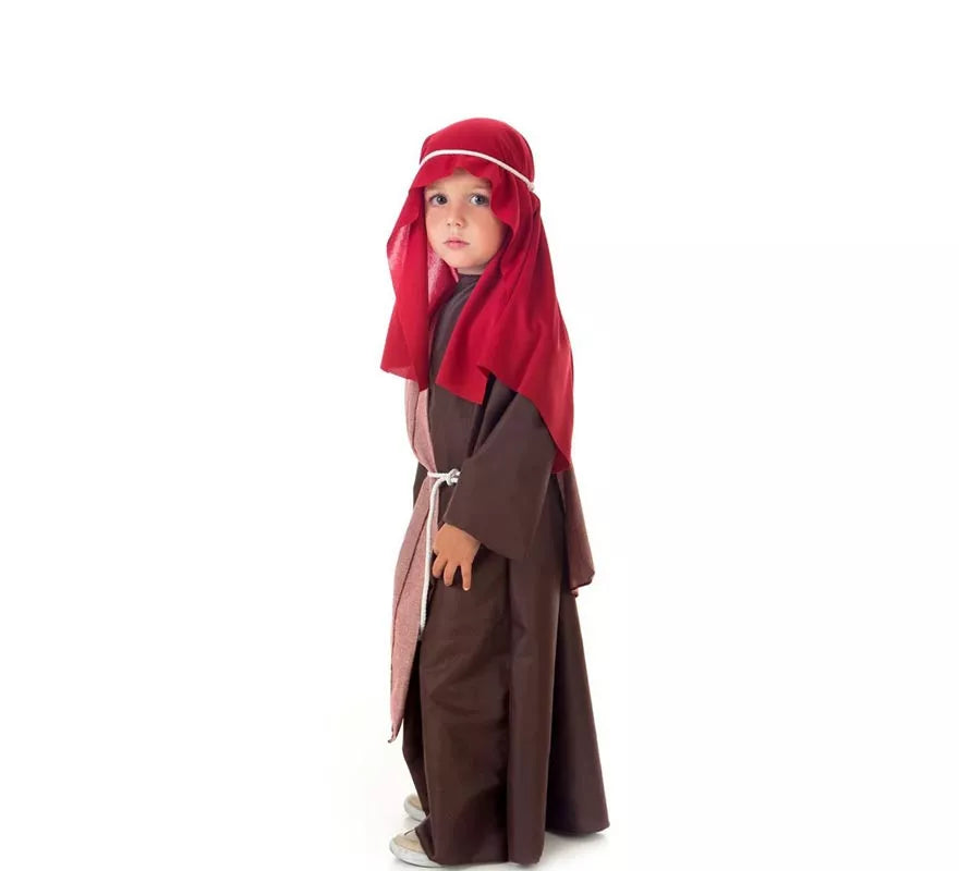 Translation missing: en.Disfraz de Hebreo manto burdeos para niños