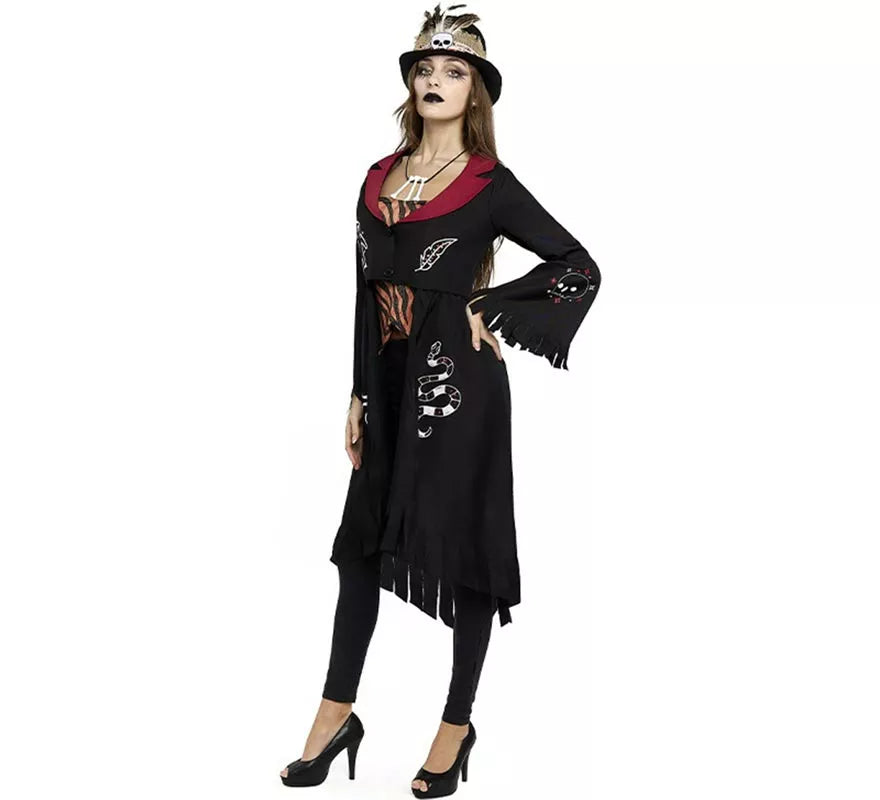 Translation missing: en.Disfraz de Hechicera Chamana Vudú para mujer