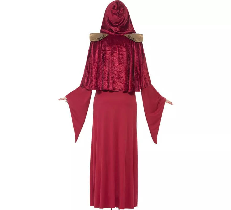 Disfraz de Hechicera roja para mujer