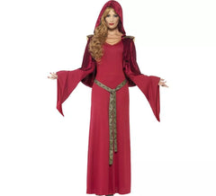Red Sorceress costume for women