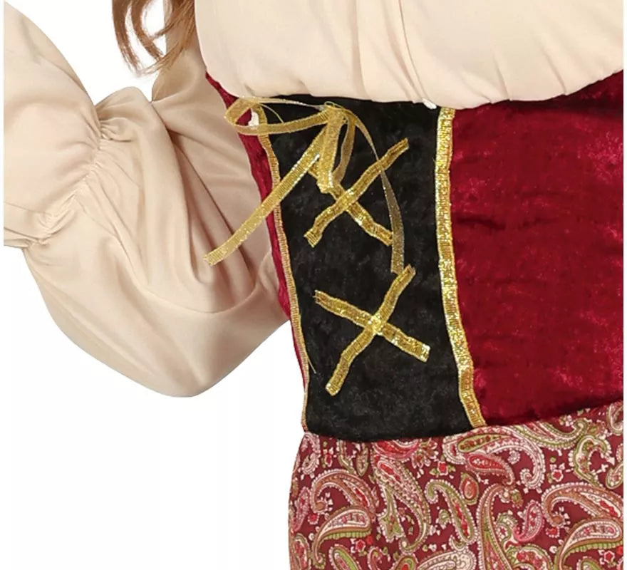 Disfraz de Hechicera Zíngara Medium para mujer