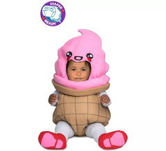 Strawberry Ice Cream Costume for Baby