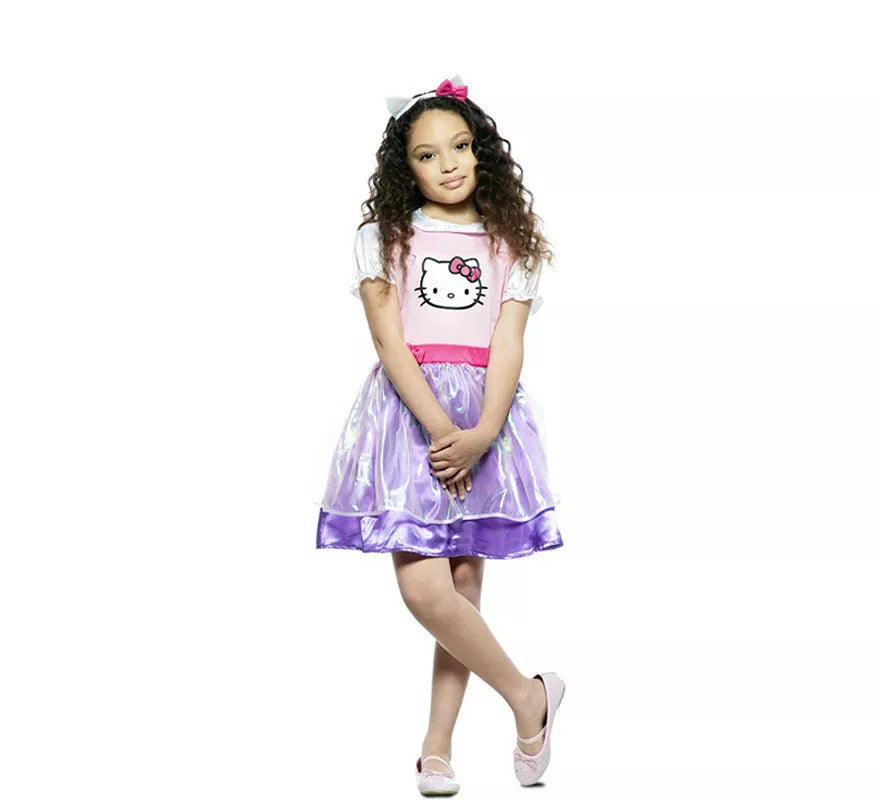 Translation missing: en.Disfraz de Hello Kitty Vestido Tutu para niña