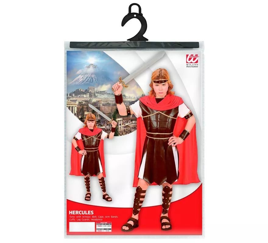 Translation missing: en.Disfraz de Hércules con capa para niño y adolescente