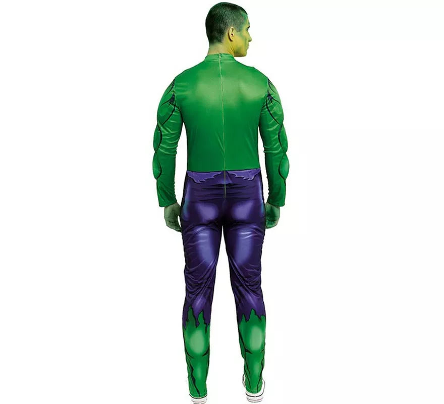 Translation missing: it.Disfraz de Héroe Gigante verde Musculoso para hombre