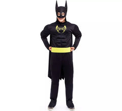 Costume da eroe pipistrello nero per uomo
