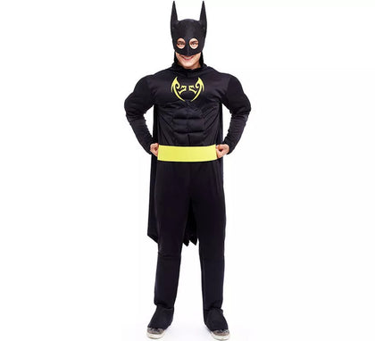 Disfraz de Héroe Murciélago negro para hombre