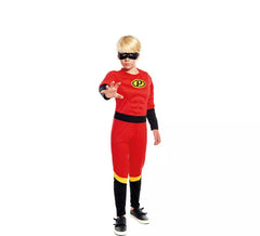 Incredible Red Party Hero Costume for Boys