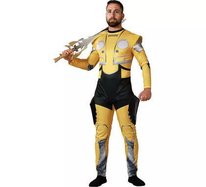 Disfraz de Héroe Robot amarillo para hombre