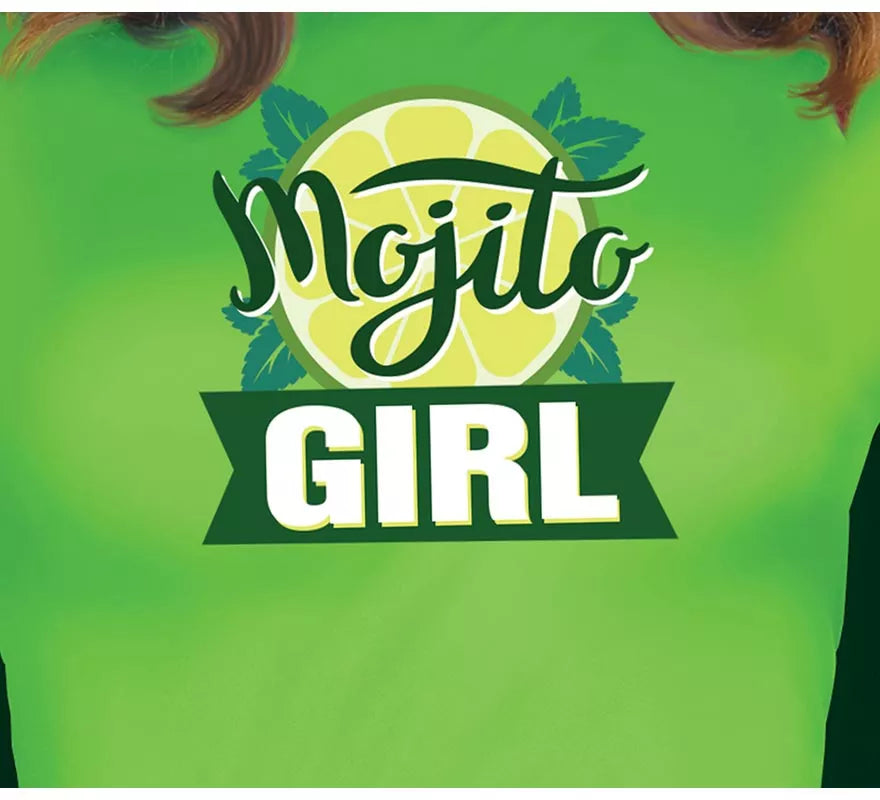 Disfraz de Heroína Mojito con capa para mujer