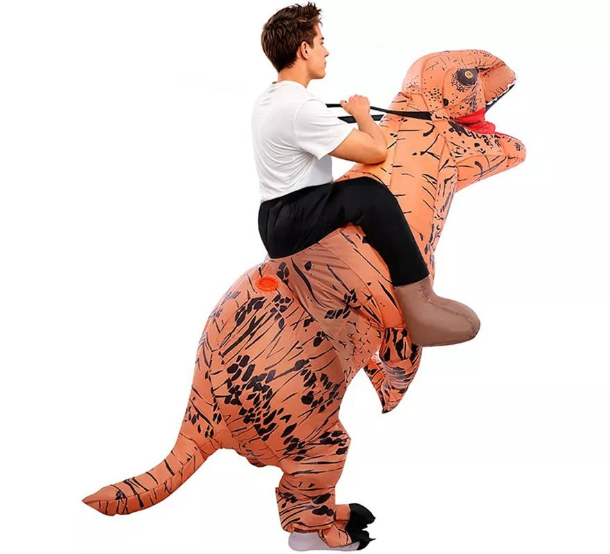 Disfraz de Hinchable Dino para adulto