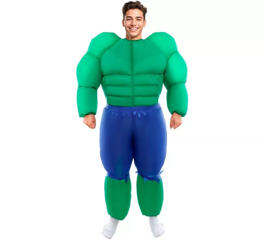 Translation missing: en.Disfraz de Hinchable Gigante Verde para adulto