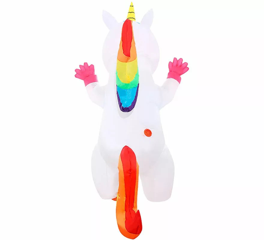 Translation missing: en.Disfraz de Hinchable Unicornio para adulto