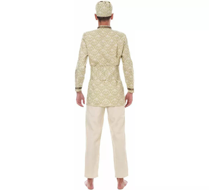 Disfraz de Hindú Bollywood con Turbante para hombre