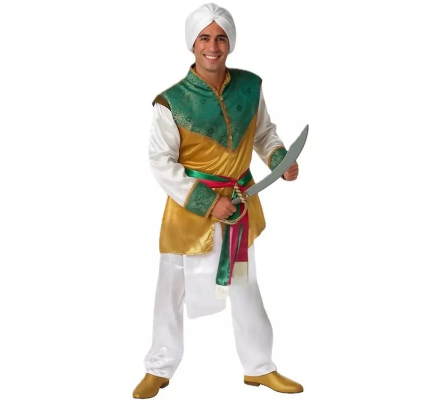 Disfraz de Hindú para hombre. Talla std.