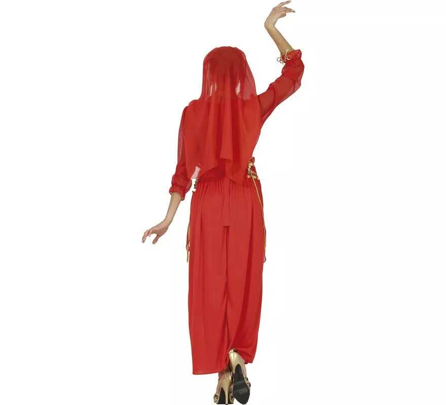 Translation missing: en.Disfraz de Hindú Rojo para mujer